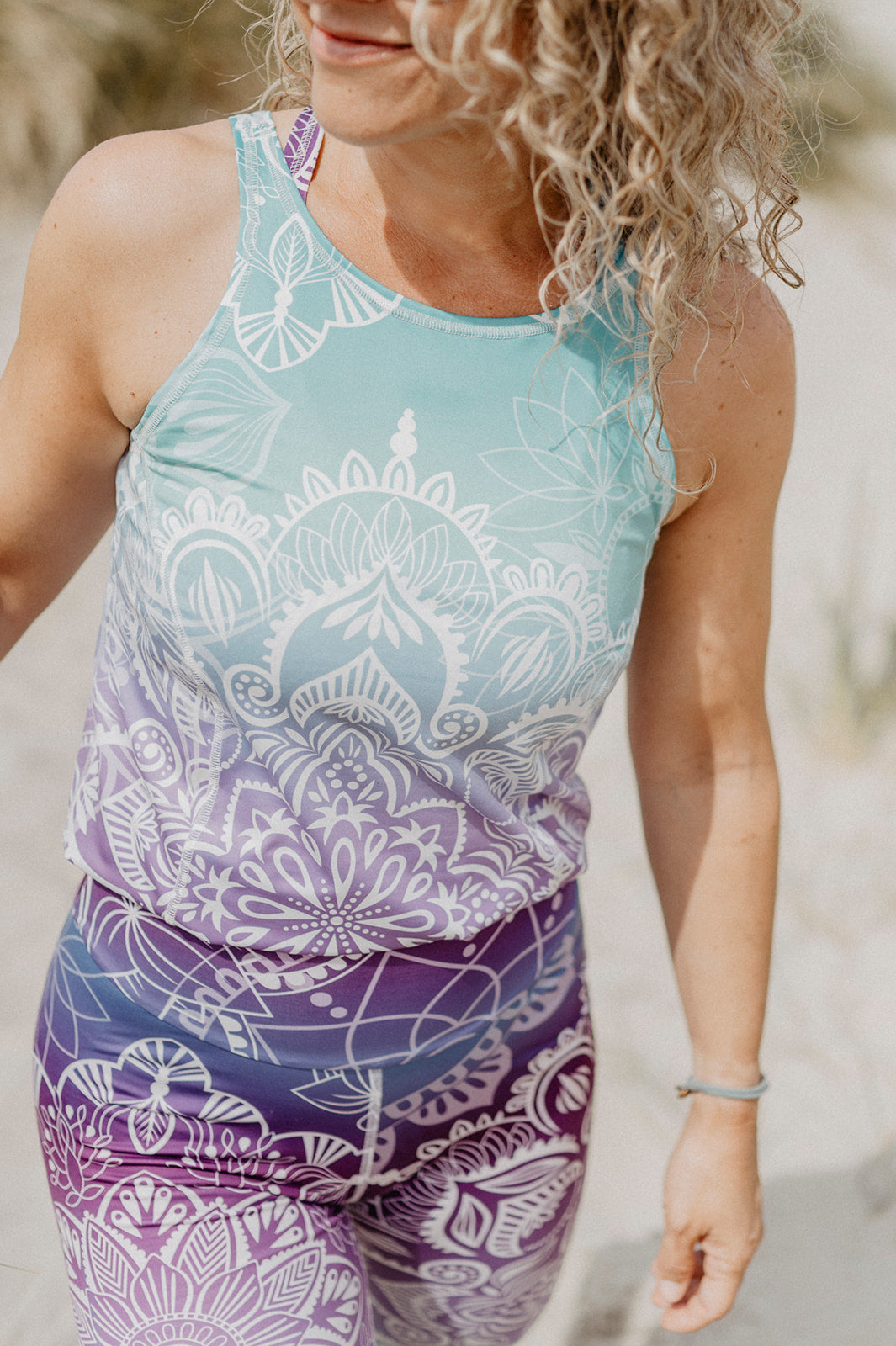 Mono de Yoga Spirit Mandala Aqua | Konekto