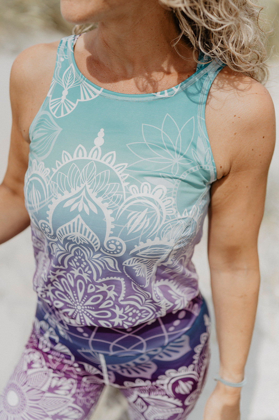Mono de Yoga Spirit Mandala Aqua | Konekto