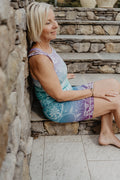 Mono Corto de Yoga Spirit Mandala Aqua | Konekto