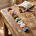 Set Básico de Piedras de los 7 Chakras | Cristales Naturales en Bruto | Divasya