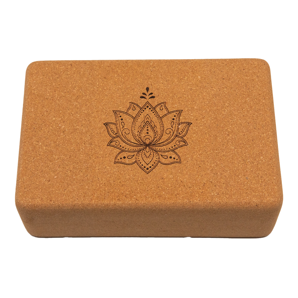 Kit de Yoga Divasya STARTER | Esterilla Antideslizante y 2 Bloques de Corcho