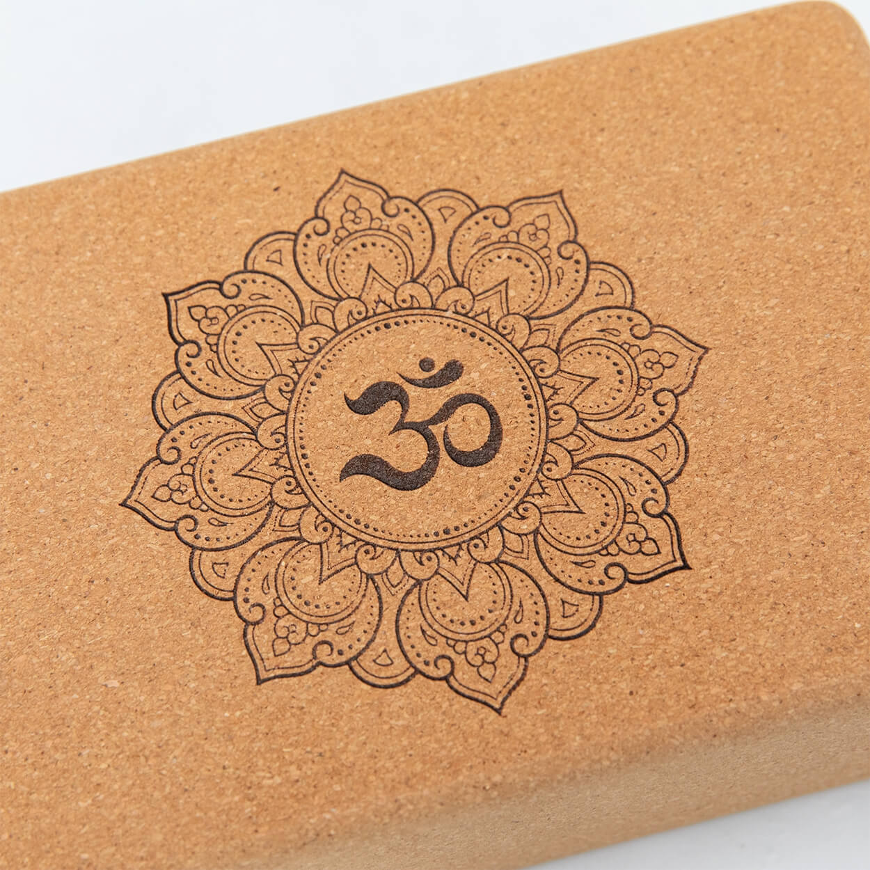 Yoga Block Kork OM