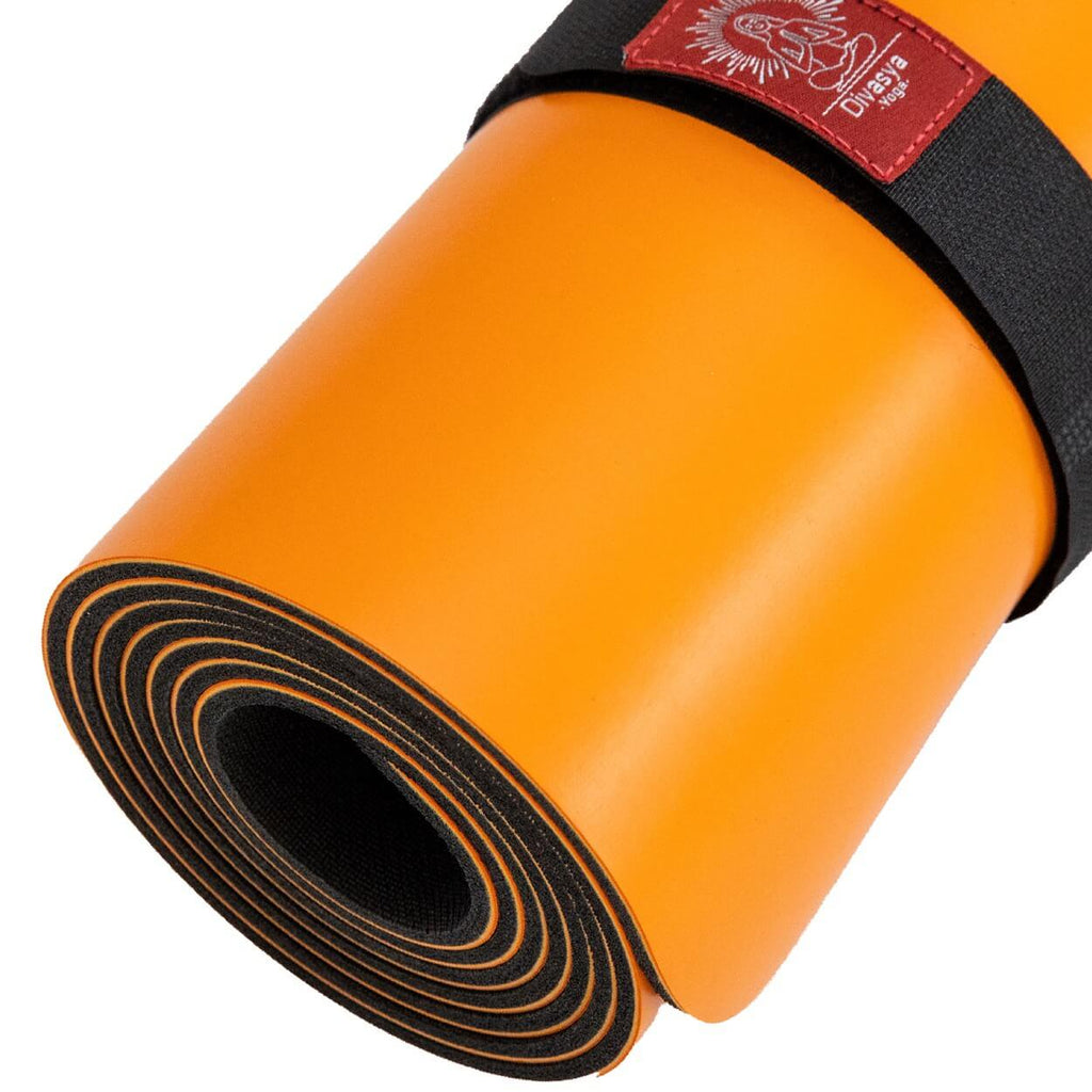 Yogamatte Naturkautschuk rutschfest mandala nachhaltig Tragegurt