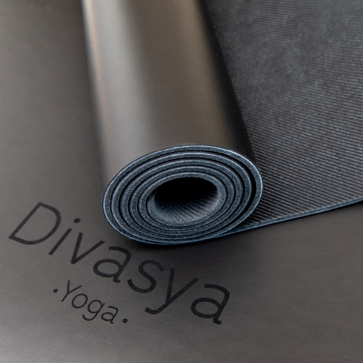 yogamatte rutschfest schwarz Naturkautschuk