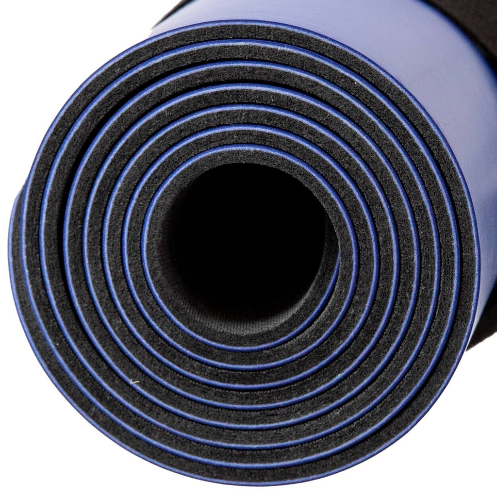 yogamatte rutschfest naturkautschuk blau Lebensbaum