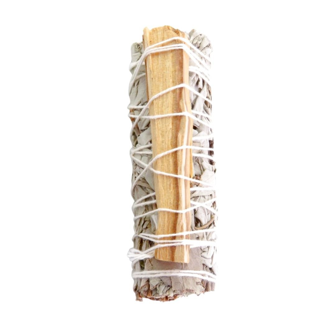 Sahumerio de Salvia Blanca y Palo santo